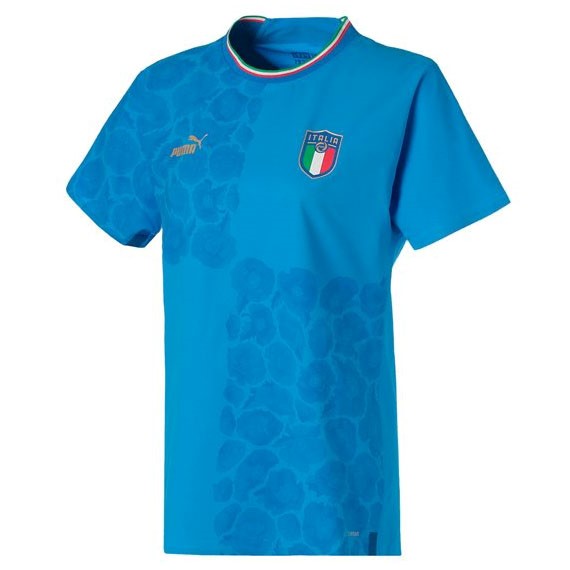 Maglia Italia Donna Euro 2022 Blu